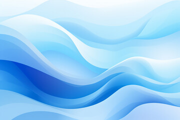 Obraz premium abstract blue wave background