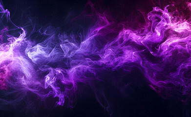 abstract smoke, purple and black
