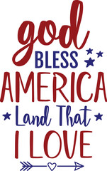 God Bless America Land That I Love