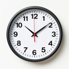 clock isolated on white