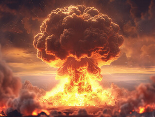 Nuclear test and its power on Earth
