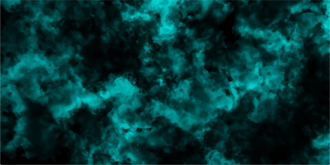 Abstract Scratch urban distressed turquoise grunge texture.Sea blue watercolor hand painted art.Dark blue rough grainy stone or concrete wall texture. Marbled stone isolated on dark background