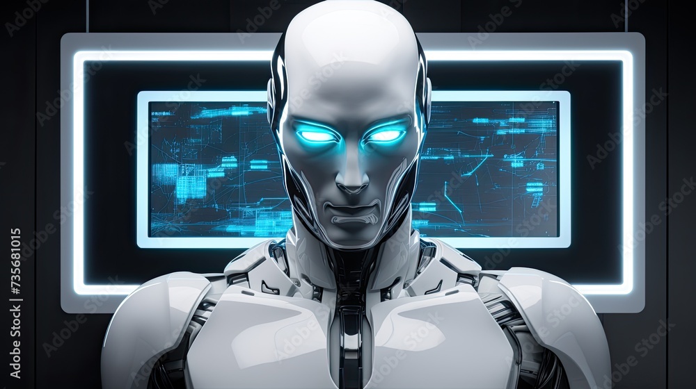 Poster voice controlled robotic window screens with uv protection, solid color background