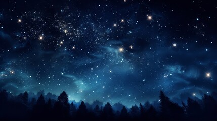 Fototapeta premium 星空の背景素材,Generative AI AI画像