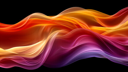 Abstract Background with Smooth Forms