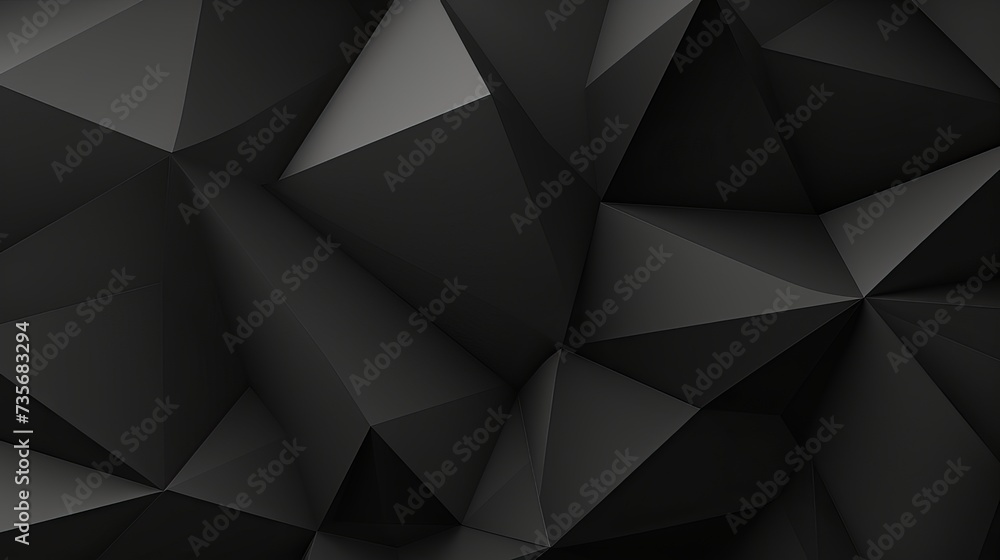 Poster black white dark gray abstract background. geometric pattern shape. line triangle polygon angle. gra