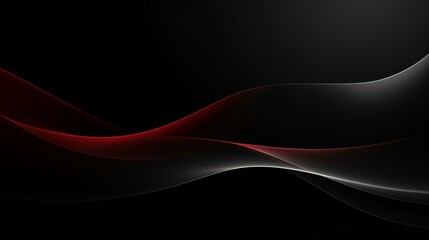 Modern Black Background Line Light Abstract