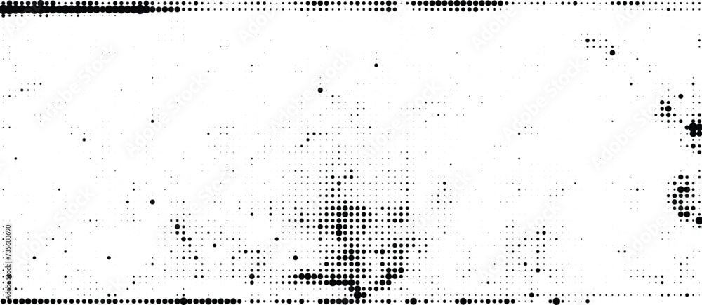 Poster halftone gradient sun rays pattern. abstract halftone vector dots background. monochrome dots patter