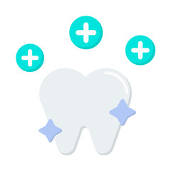 Supplement. Dental icon set - color Icon