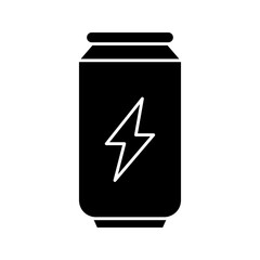 energy drink can icon color editable