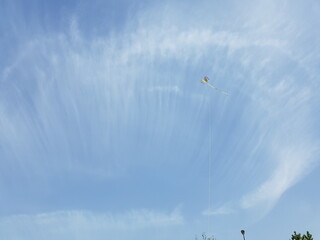 Looking at the beautiful sky I took while camping