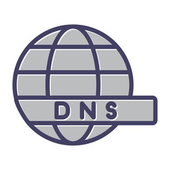 DNS Server Vector Icon