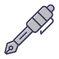 Fountain Pen Vector Icon