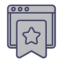 Bookmark Tabs Vector Icon