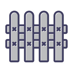 Fence Vector Icon