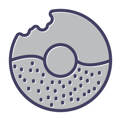 Donut Vector Icon