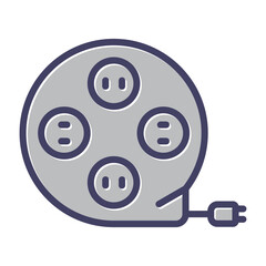Extension Cord Vector Icon