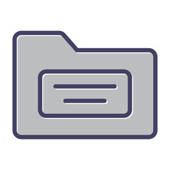 File Folder Vector Icon