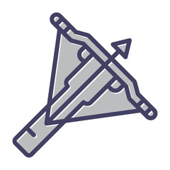 Crossbow Vector Icon