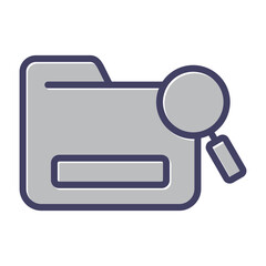 Document Retrieval Vector Icon