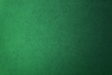 Deep dark green tone color paint on environmental friendly cardboard box blank paper texture...