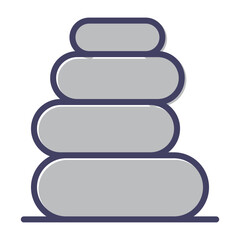 Obraz premium Rock Vector Icon