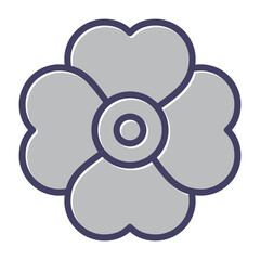 Cherry blossom Vector Icon