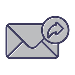 Email Forwarding Vector Icon