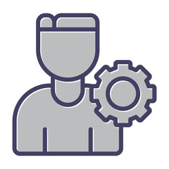Fototapeta premium Technical Support Vector Icon