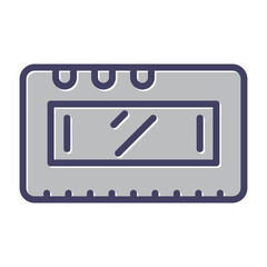 Lcd Vector Icon