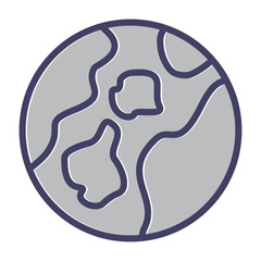 Earth Vector Icon