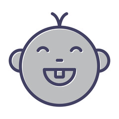 Baby Teeth Vector Icon