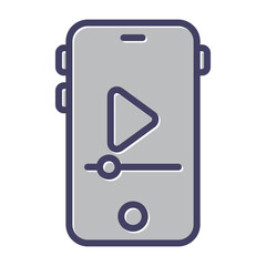 Mobile Vector Icon © Graphic Nehar