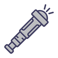 Telescope Vector Icon