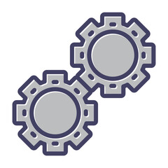 Gears Vector Icon
