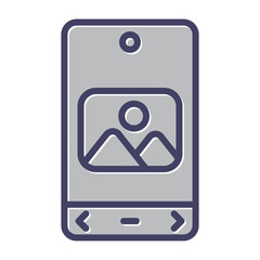 Pictures Vector Icon