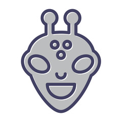 Alien Vector Icon