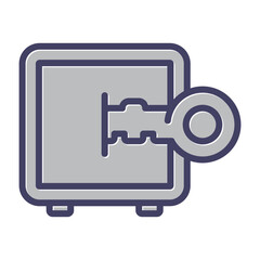 Safe Vector Icon