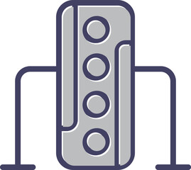 Client Server Vector Icon
