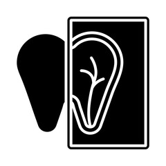 X ray. Dental icon set - solid Icon