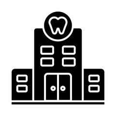 Dental clinic. Dental icon set - solid Icon