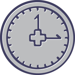 Clock Vector Icon