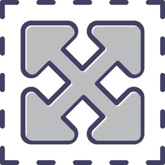 Enlarge Vector Icon