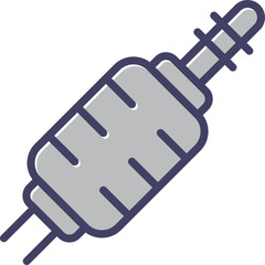 Jack Connector Vector Icon