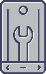 Smartphone Vector Icon © Graphic Nehar