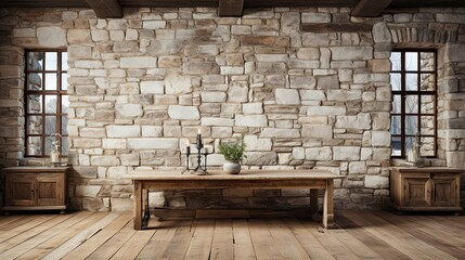 Old brick wall texture background. Design vintage tone.