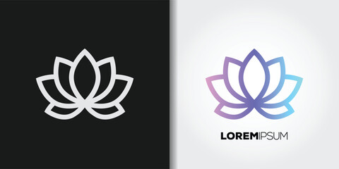 yoga logo symbol set