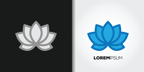 yoga logo symbol set