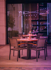 interior of a restaurant miami Florida 