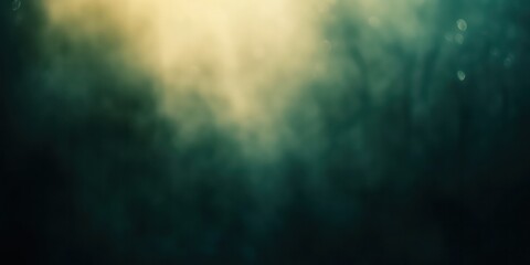 Blurred abstract motion background depth, lush green tones. - obrazy, fototapety, plakaty